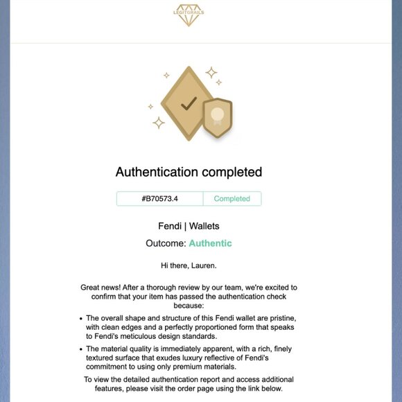 *VINTAGE/RARE* Fendi Wallet with Original Packaging & Authentication - Picture 11 of 12